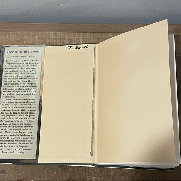 The New History of Florida edited by Michael Gannon. Large Hardcover Book. - Picture 3 of 3